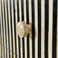 Bone Inlay Chest Of Drawers in black