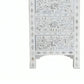 Mother Of pearl Tall Boy Chest Of 6 Drawer in Floral Pattern