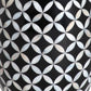 Mother Of Pearl Stool In Star Eye Pattern