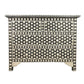 Bone Inlay Chest Of Drawers in Black Color