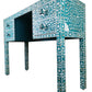 Handmade Customized Mother of Pearl 4 Drawer Console Table