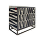 Hand-Applied Bone Inlay Chest Of 3 Drawers Home Décor Inlay Furniture