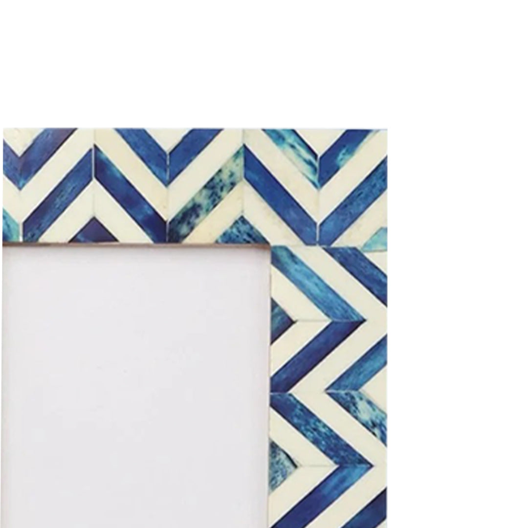 Handmade Customized Bone Inlay  Pattern Photo Frame Best For Home Decor