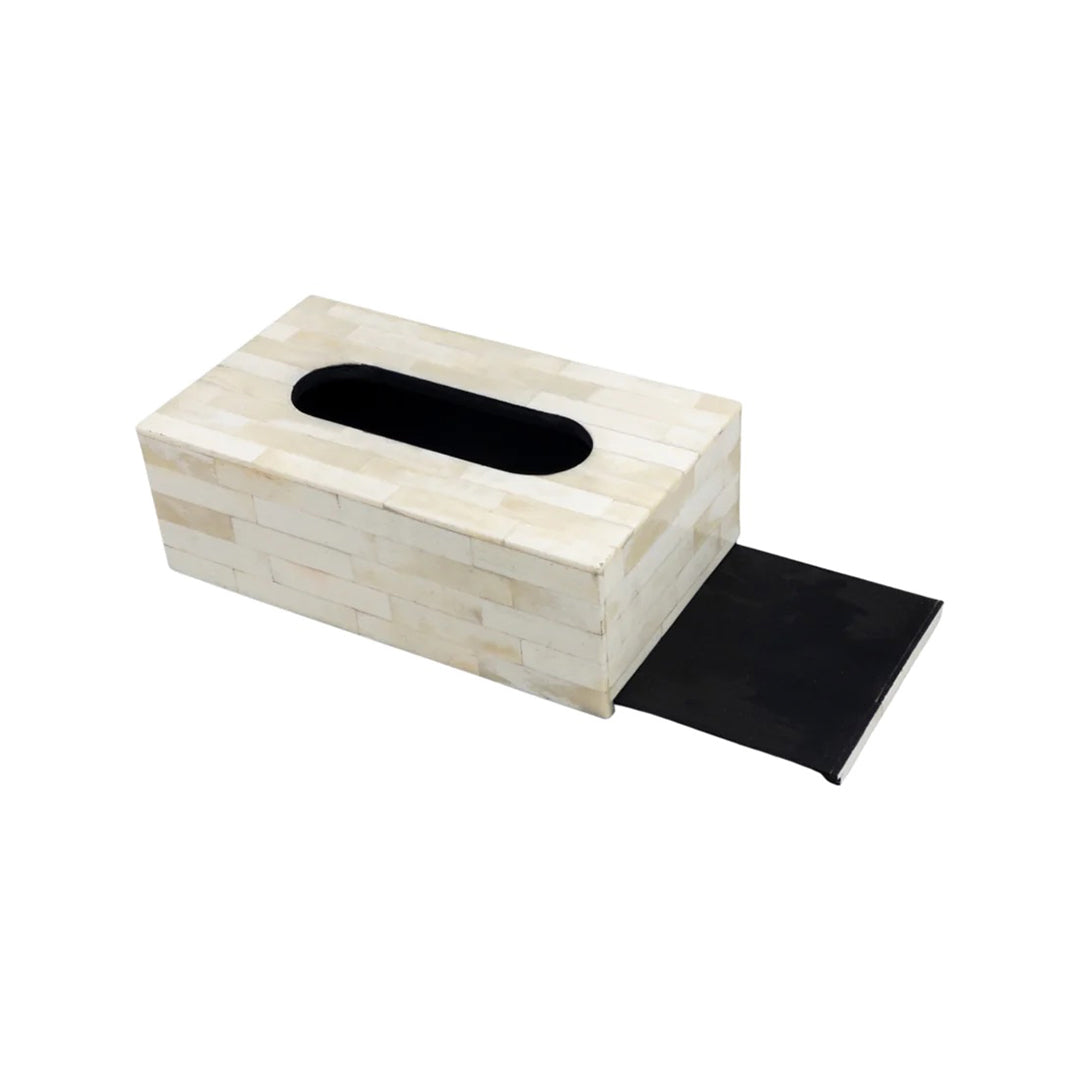 Handmade Antique Bone Inlay Tissue Box Beautifully Crafted Tissue Paper Box
