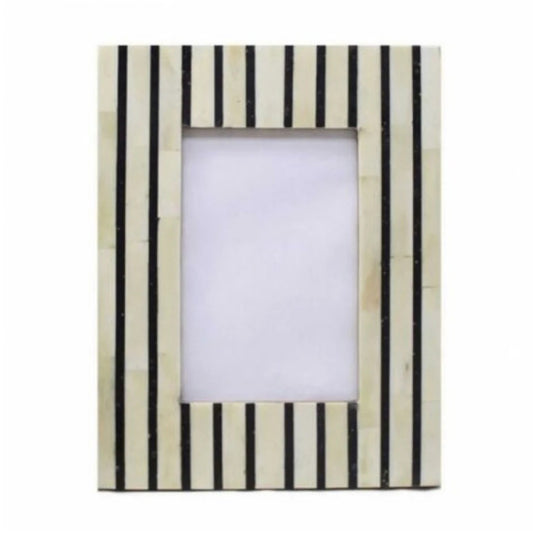 Handmade Customized Bone Inlay  Pattern Photo Frame Best For Home Decor