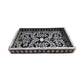 Hand Crafted Mother Of Pearl Serving Tray Perfect Home Décor