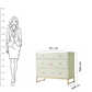 Handmade Bone Inlay Chest Of 3 Drawers Beautifully Design Inlay Chest Home Decor Inlay Furniture Decorative Living Table