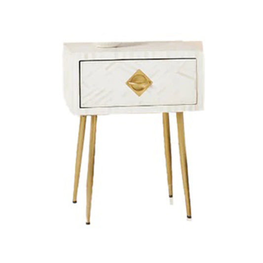Personalized Bone Inlay Bedside Modern Furniture/ customized / Free Shipping Bone Inlay Nightstand by hp Creations