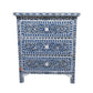 Personalized Mother Of Pearl Inlay Bedside Table Home Decor Purpose Attractive Design Beautifully Crafted Bedside Table
