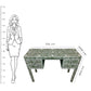 Handmade Customized Mother of Pearl 4 Drawer Console Table