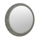 Handmade Customized Bone Inlay Round Mirror Frame