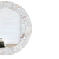 Handmade Mother Of Pearl Inlay Round Mirror Decorative Wall Mirror Frame