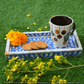 Mother Of Pearl Inlay Tray,Serving Tray, Decorative Tray Perfect Gift for Men, Women and your Loved Ones with Insurance