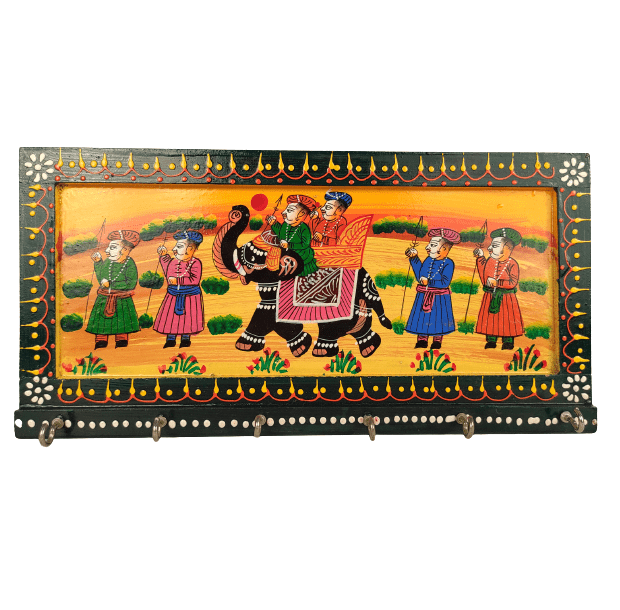 Beautiful Decorative Wooden Key Stand For Home and Office Decor