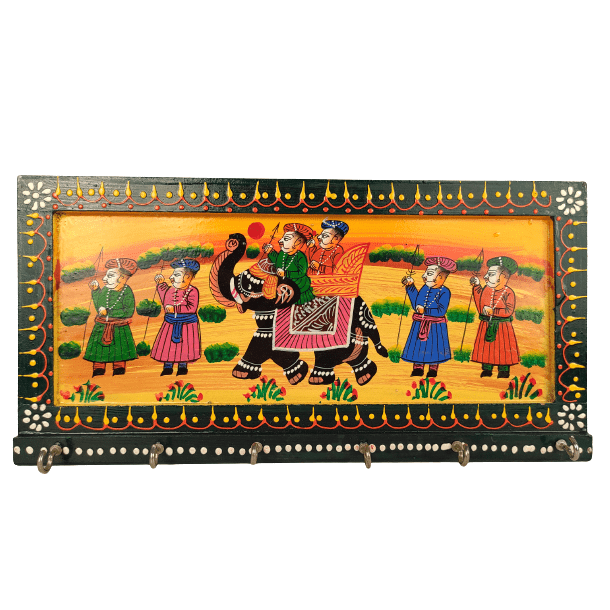 Beautiful Decorative Wooden Key Stand For Home and Office Decor