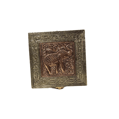 Beautiful Decorative Wooden with Meenakari Dry Fruit Box for Home Decor