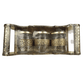 Decorative Beautiful Wooden Meenakari Peacock Pattern Tray with 3 Jar for Home Decor