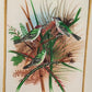 Handmade Birds Painting on Silk Fabric for Home and Office Decor