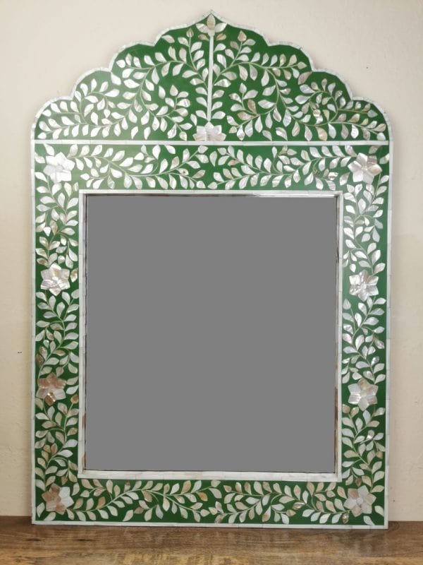 Handmade Customized Mother of Pearl Rectangular Mirror frame