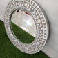 Handmade Customized Mother of Pearl Round Mirror Frame