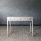 Handmade Customized Mother of Pearl Vanity Console Table with Stool