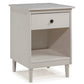 Handmade Customized Wooden 1 Drawer Bedside Table