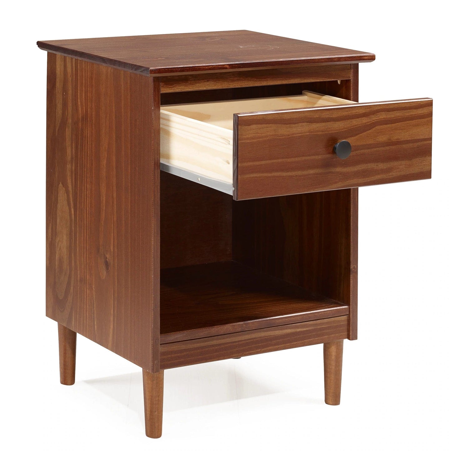Handmade Customized Wooden 1 Drawer Bedside Table