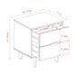 Handmade Customized Wooden 2 Drawer Bedside Table