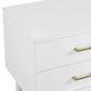 Handmade Customized Wooden 2 Drawer Bedside Table