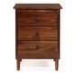 Handmade Customized Wooden 3 Drawer Bedside Table