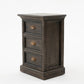 Handmade Customized Wooden 3 Drawer Bedside Table