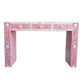 Handmade Customized Mother of Pearl 3 Drawer Console Table