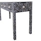 Customized Handmade Mother of Pearl 4 Drawer Console Table