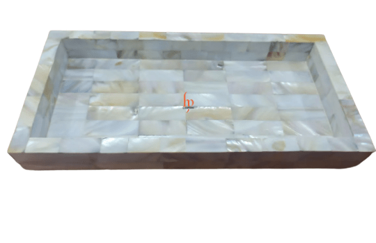 Handmade Mother Of Pearl Inlay Tray Decorative Serving Tray Ready To Ship Perfect Gift